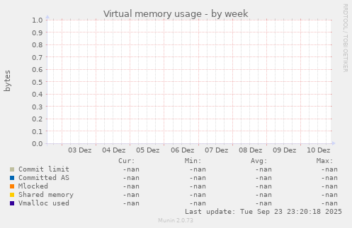 Virtual memory usage