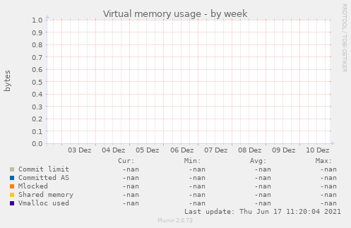 Virtual memory usage